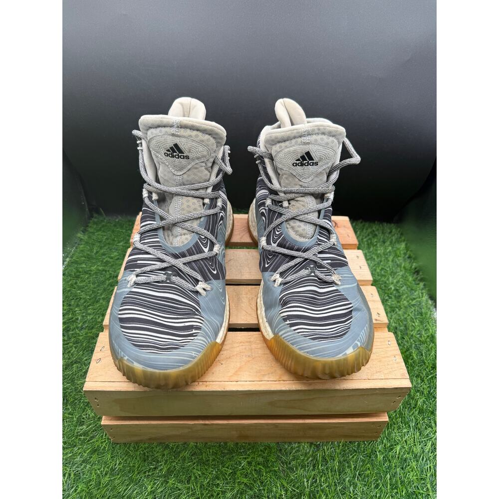 Adidas Crazy Boost High Top Basketball Shoes -Men’s Size 9.5-Y2K Style